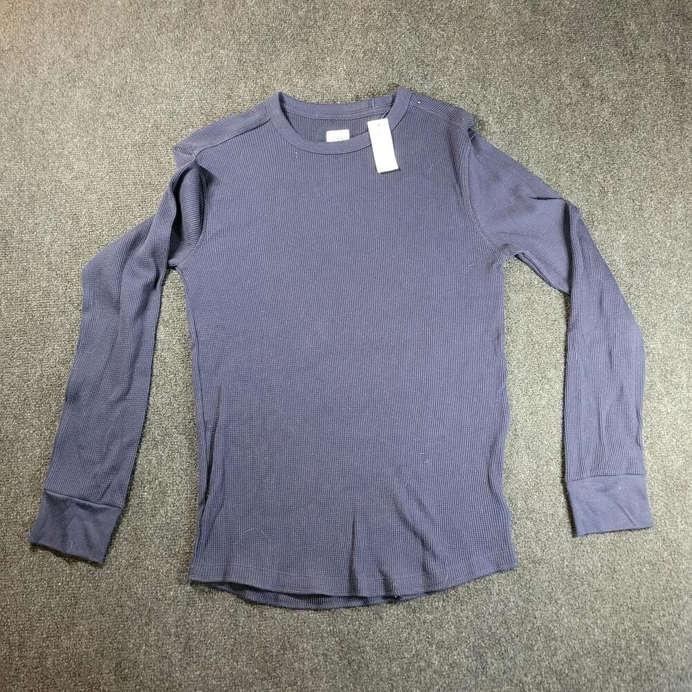 Gap Women's Navy and Blue Shirt